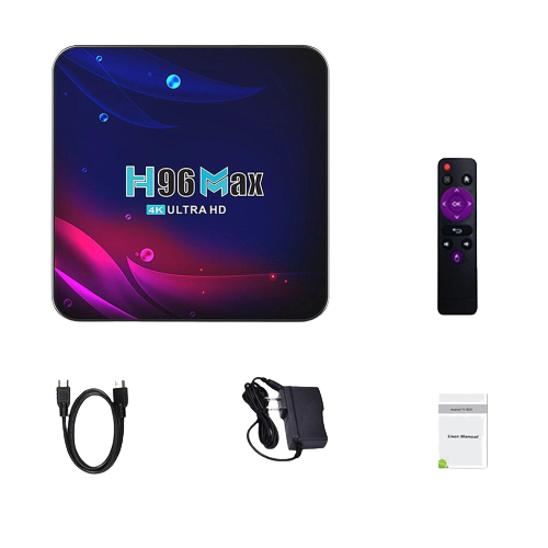 New H96 Max V11 Android 11.0 TV Box Quad core 4K Google Voice Set Top Box Smart Android TV Box