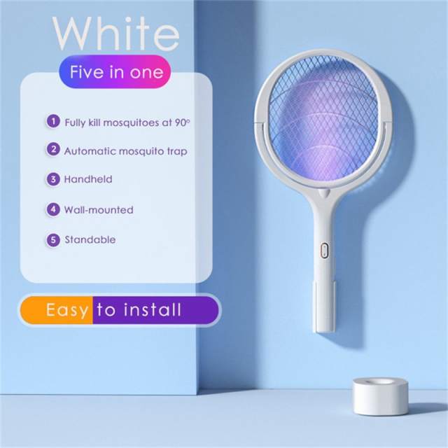Xiaomi 5 In1 Electric USB Rechargeable Mosquito Electric Mosquito Swatter Killer Lamp