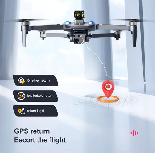K911 MAX GPS Drone 4K Professional Obstacle Avoidance 8K Dual HD Camera Foldable Quadcopter