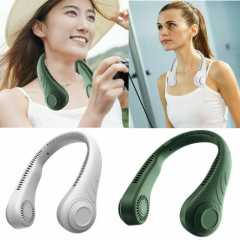 Beauty Portable Mini Fan Neckband Bladeless Lazy Neck Hanging Cooler Fan