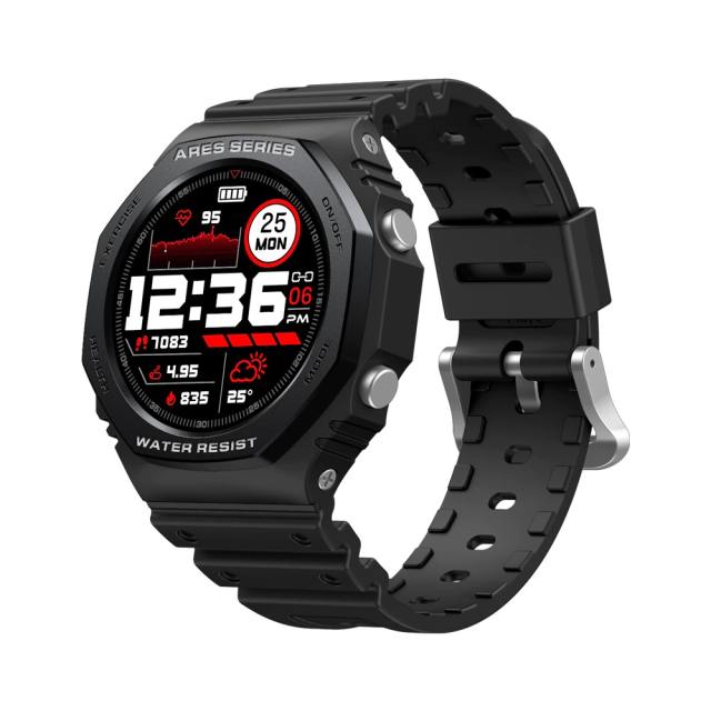 New Zeblaze Ares 2 Rugged Fashion Smart watch 50M Waterproof Heartrate Blood Pressure