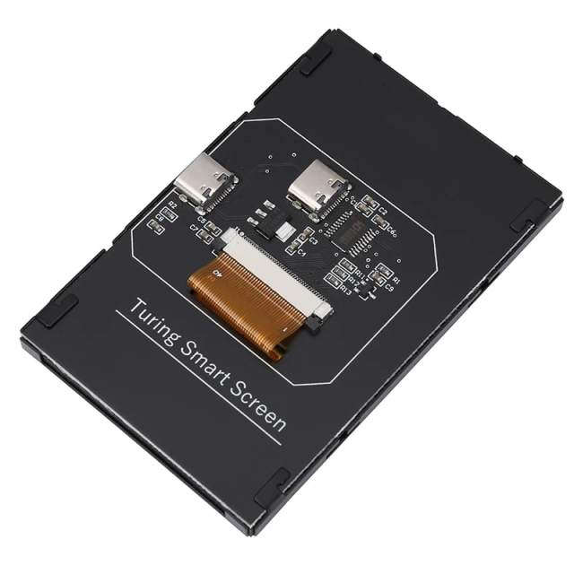 New 3.5 Inch IPS TYPE-C Secondary Screen Computer CPU GPU RAM HDD Monitor USB Display For Freely AIDA64