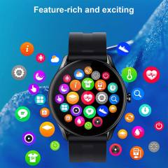 New SENBONO MAX9 Smart Watch Men 1.32 inch Full Touch Screen Sport Fitness IP68 Waterproof