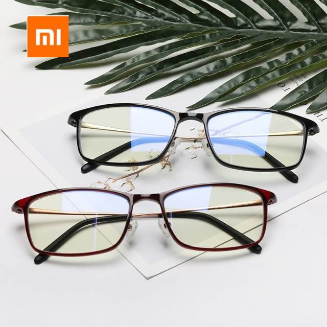 Xiaomi Mijia Anti-Blue Mi computer Glasses Pro Anti Blue Ray UV Fatigue Proof Eye Protector Mi Home Glass