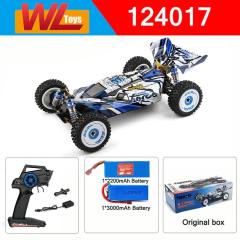 Wltoys 124017 1/12 V2 Brushless E- RC Car 75km/H High Speed Metal Chassis RC Car