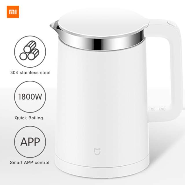 Xiaomi Mijia Smart Electric Water Kettle Pro Mihome App Control Thermostatic Stainless Teapot