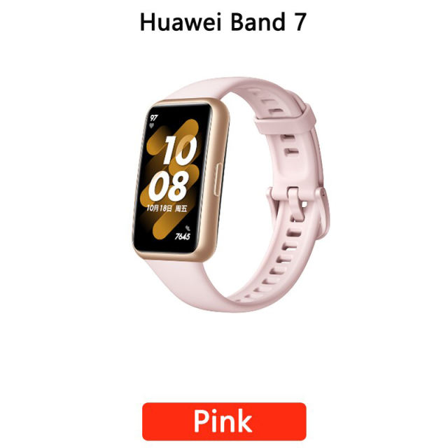 New Huawei Band 7 Smart Sports Watch Waterproof Full Screen Blood Oxygen Monitoring