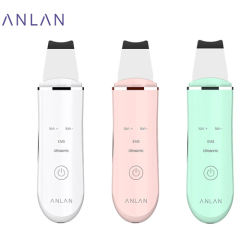 ANLAN Ultrasonic Skin Scrubber Deep Face Cleaning Machine Peeling Shovel Facial Pore Cleaner