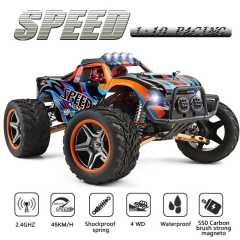 WLtoys 104009 1:10 2.4G Racing Remote Control Car 45KM/H 4WD Large Alloy Electric RC Car