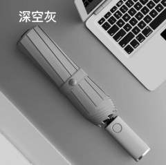 New Xiaomi Automatic Folding Umbrella With Led Light Windproof Large Rain Umbrellas Portable Outdoor Parasol