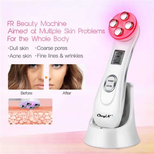 EMS Mesotherapy RF Radio Frequency Facial Beauty Ultrasoic Skin Cleaning Infrared Body Slimming Massager