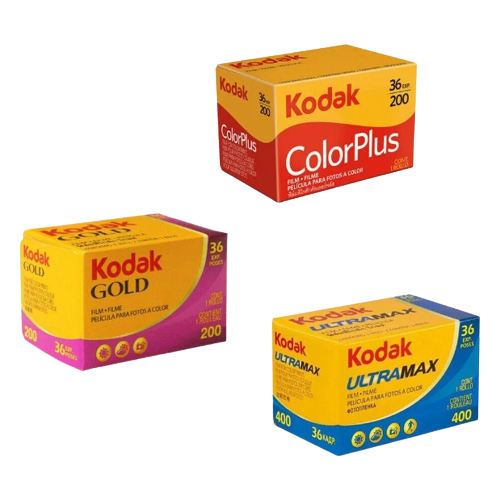 Kodak UltraMax 400 Gold Colorplus 200 Color Film 35mm Photo 135 36 Exposures