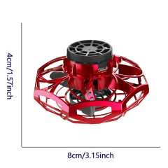 Mini UFO Drone Flying Ball Toy Control Using Hand Gestures LED IR Magic Sensor