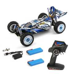 Wltoys 124017 1/12 V2 Brushless E- RC Car 75km/H High Speed Metal Chassis RC Car