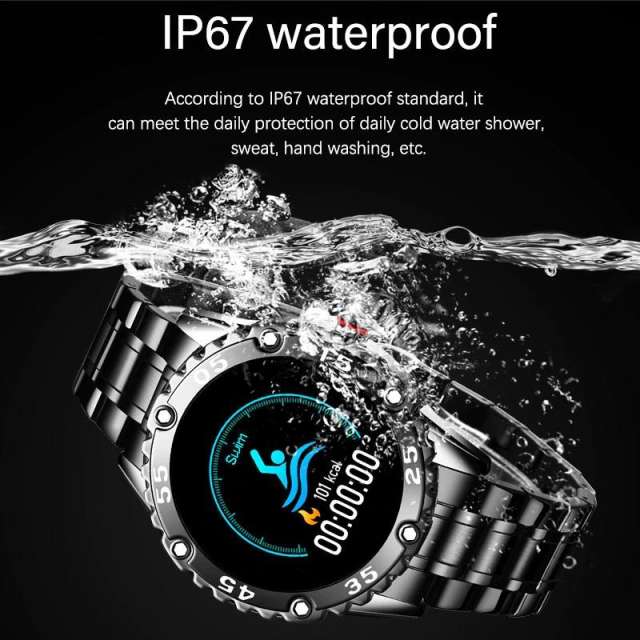 LIGE New Men Smart Watch And Women Sports Watch Blood Pressure Sleep Monitoring Fitness Tracker