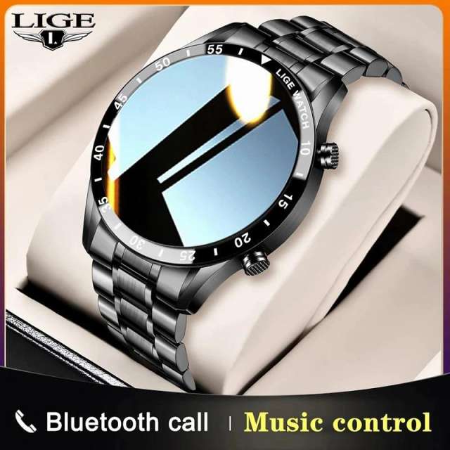 LIGE BW0189 Smart Watch Bluetooth Call Waterproof Sport Fitness Bracelet Smartwatch