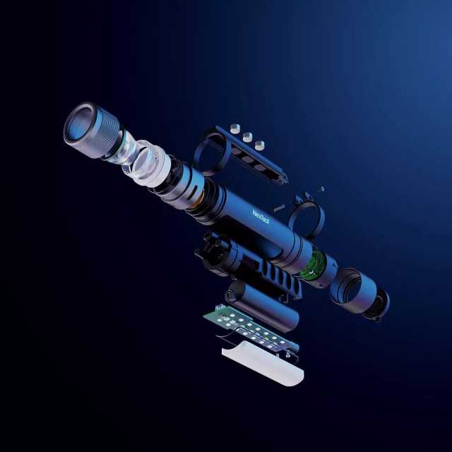 NexTool Outdoor 6 in 1 LED Flashlight Ultra Bright Torch Waterproof