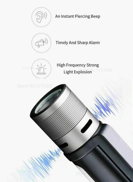 New Youpin NexTool Outdoor 6 in 1 LED Flashlight Ultra Bright Torch Waterproof