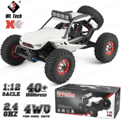 Wltoys 12429 4WD 1/12 Electric Climbing High-speed Off-road Vehicle Simulation Car Remote Car