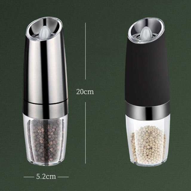 Xiaomi Electric Automatic Mill LED Light Peper Spice Grain Mills Pepper Salt Grinder Porcelain Grinding Core Mill Kitchen Tools