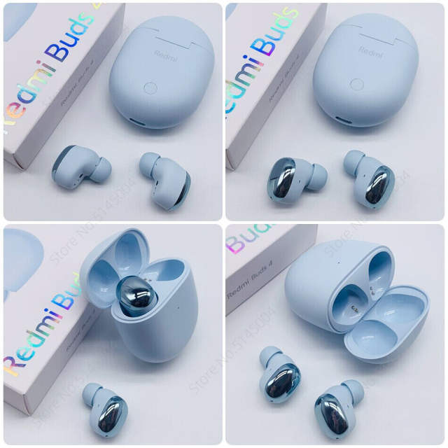 New Xiaomi Redmi Buds 4 TWS Wireless Bluetooth Earphones Noise Cancellation Earbuds