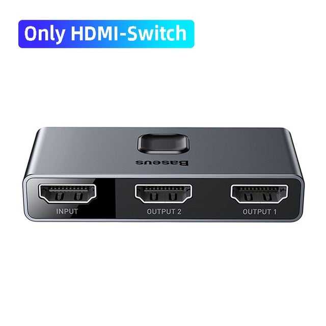 Baseus 4K HD Switch HDMI-compat Adapter