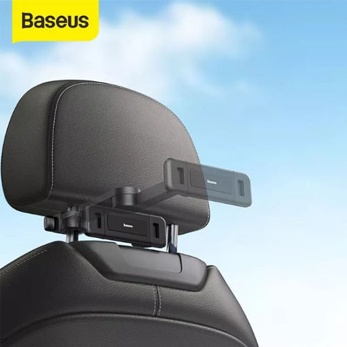 Baseus Car Back Seat Phone Bracket Holder Collapsible Car Headrest Mount