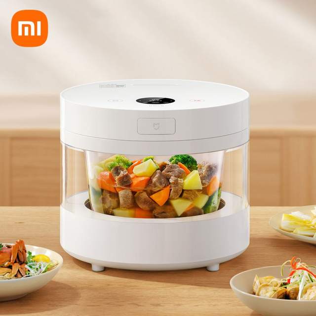 2023 New Xiaomi Mijia 4L Transparent Steam Electric Intelligent Rice Cooker