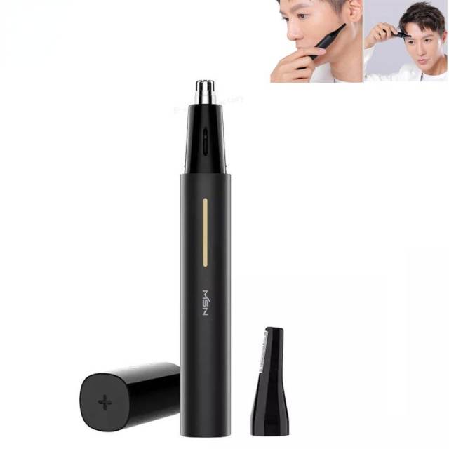 Xiaomi 2-in-1 Electric Nose Hair Trimmer Portable Nose Hair Temple Eyebrow Shaver Clipper