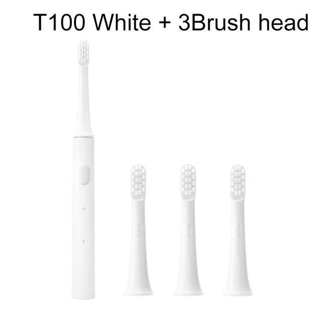 XIAOMI T100 MIJIA Sonic Electric Toothbrush Cordless USB Rechargeable Toothbrush