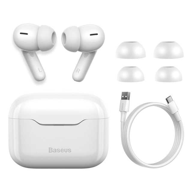 Baseus S1 ANC Active Noise Cancelling Bluetooth 5.1 Earphone TWS True Wireless