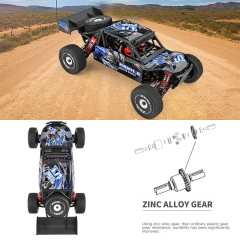 Wltoys 124018 1:12 RC Car 60Km/h 2.4G 4WD High Speed Off-road Crawler RTR Climbing Adults Remote Control Car