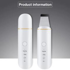 Xiaomi Ultrasonic Skin Scrubber Vibration Face Spatula Blackhead Remover Shovel Clean Cavitation Peeling Facial Lifting