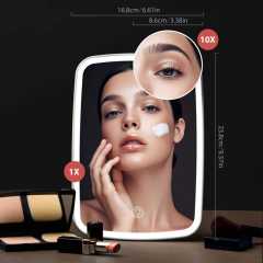 New XIAOMI Makeup Mirror Led Smart Fill Light Portable Smart light memory 2400mah 12 hours work