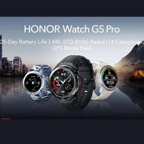 Honor Watch GS Pro GPS Smart Watch 1.39" AMOLED Screen Heart Rate Blood Oxygen Global Version