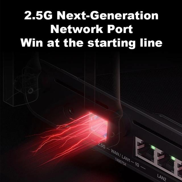 Xiaomi Redmi Gaming Wifi Router AX5400 Mesh Wi-Fi 6 2.5Gbps RGB Lighting Effects Game Acceleration