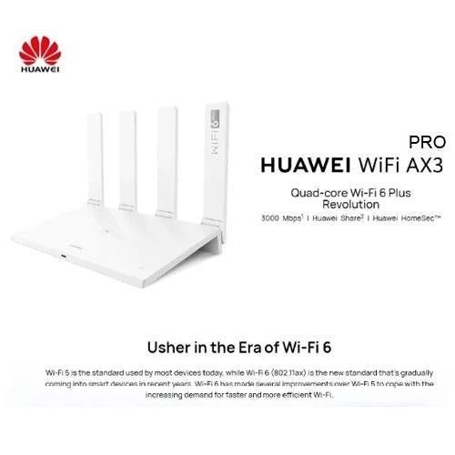 New Huawei Ax3 Pro Wireless Router Wifi 6 3000mbps 2 4g And 5g Wi Fi