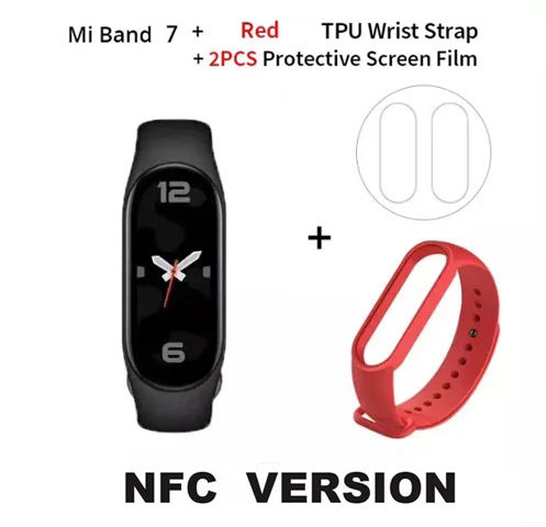 New Xiaomi Mi Band 7 Smart Watch Bracelet 1.62" AMOLED Screen Blood Oxygen Fitness Tracker