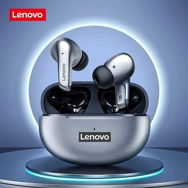 Lenovo LP5 Bluetooth Earphones Wireless Noise Reduction Headphones 9D Stereo Waterproof Earbuds