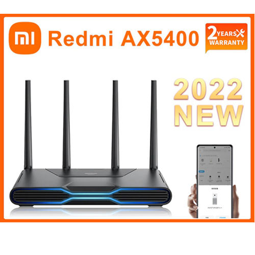 Xiaomi Redmi Gaming Wifi Router AX5400 Mesh Wi-Fi 6 2.5Gbps RGB Lighting Effects Game Acceleration