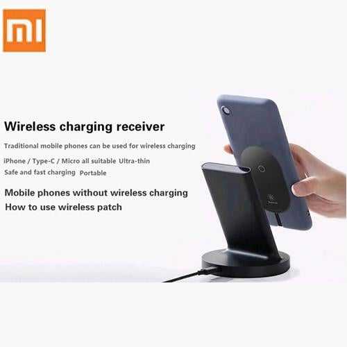 Xiaomi Vertical Wireless Charger 20W Max with Flash Charging Qi Compatible for Xiaomi Smartphone