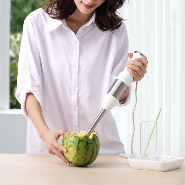 New XIAOMI MIJIA QCOOKER CD-HB01 hand Blender Electric Kitchen Portable Food Processor mixer juicer