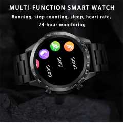 LIGE Bluetooth Call Watch Smart Watch Men Full Touch Fitness Tracker Blood Pressure