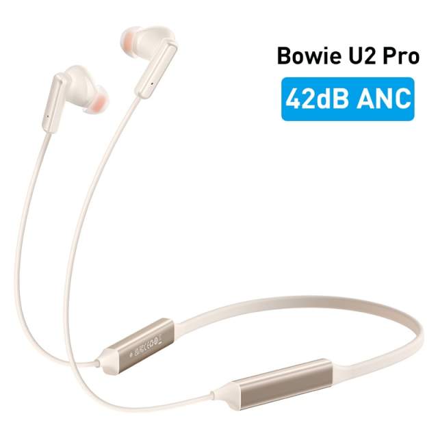 Baseus U2 Pro Neckband Earphone Bluetooth 5.2 Hybrid 42dB ANC Wireless Headphone