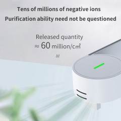 Xiaomi Anion Air Purifier Dust Cigarette Smoke Remover Portable Safety Silent Negative Ion Generator