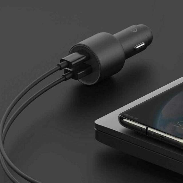 New Xiaomi Car Charger 100W 5V 3A Dual USB Fast Charge For iPhone Samsung Huawei