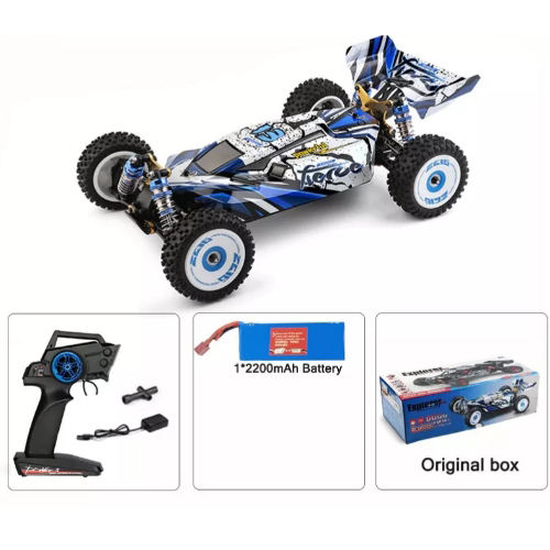 Wltoys 124017 1/12 V2 Brushless E- RC Car 75km/H High Speed Metal Chassis RC Car