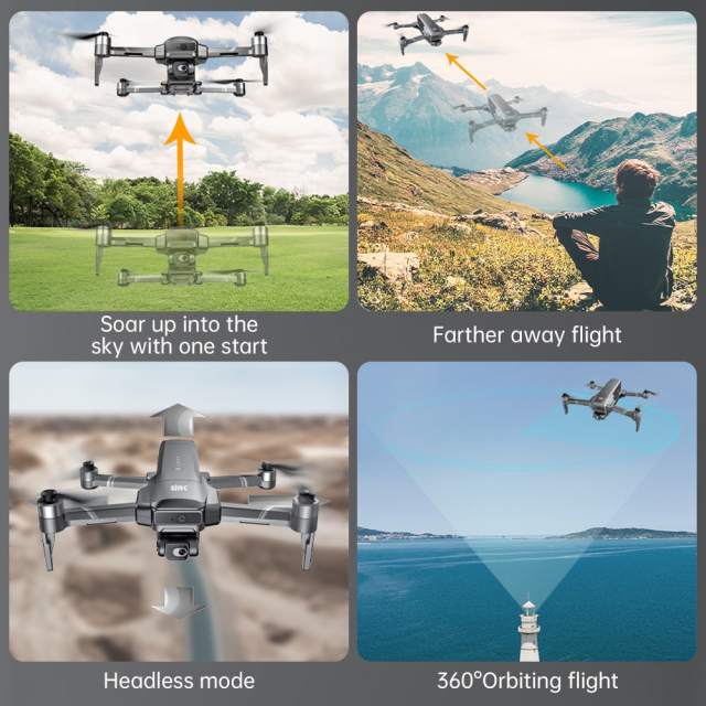 2023 New SJRC F22S 4K PRO GPS Drone 4K Professional Gimbal EIS Camera With Laser obstacle avoidance Drone