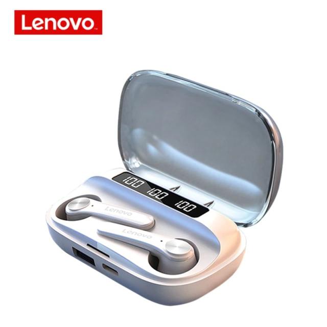 Lenovo QT81 TWS Earphone Bluetooth 1200mAh Earbud Noise Cancelling Earphone