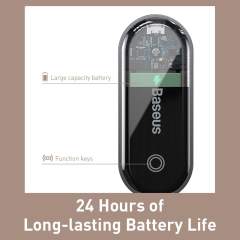 Baseus LED Clip Table Lamp Stepless Dimmable Wireless Desk Lamp Touch USB Rechargeable